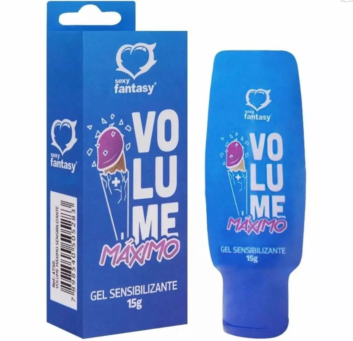 Gel Sensibilizante Volume Máximo 15g Sexy Fantasy - 1