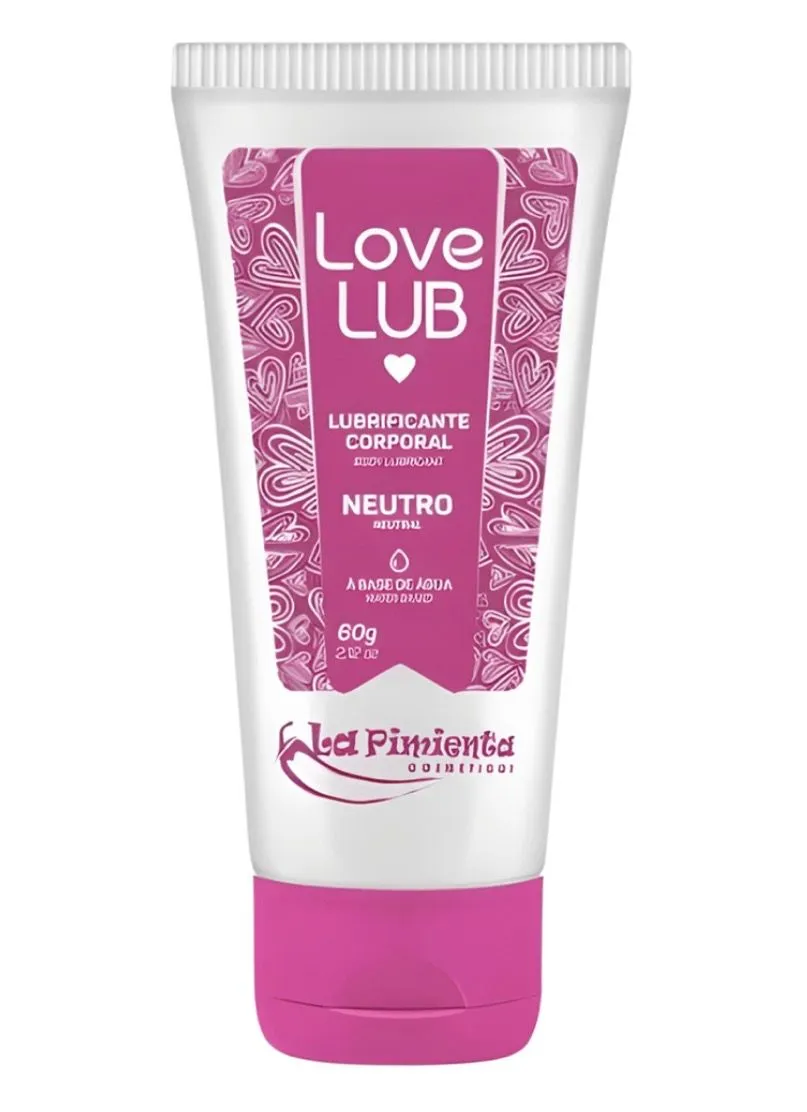 Lubrificante Íntimo Love Lub Neutro 60g La Pimienta - 1