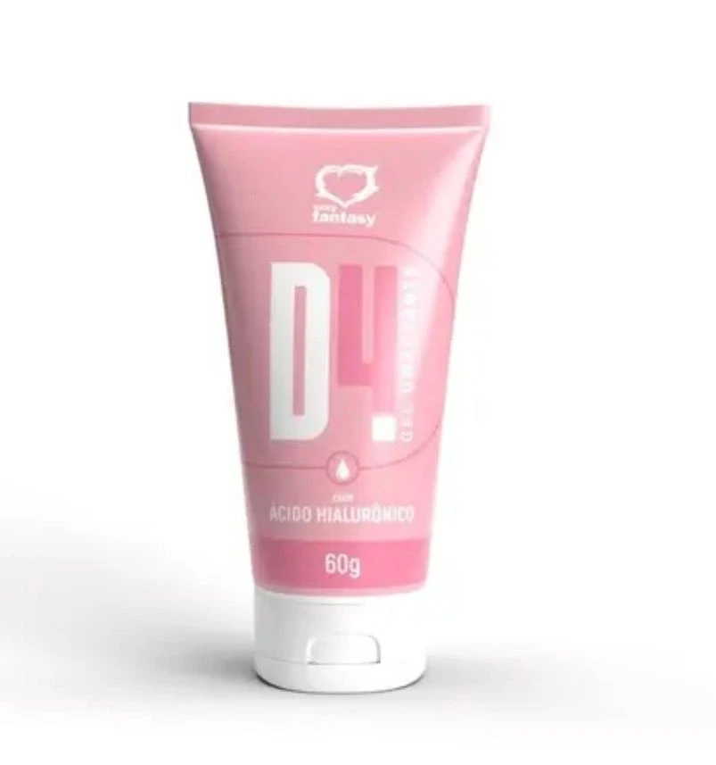 Lubrificante Íntimo D4 Com Acido Hialurônico 60g Sexy Fantasy - 1