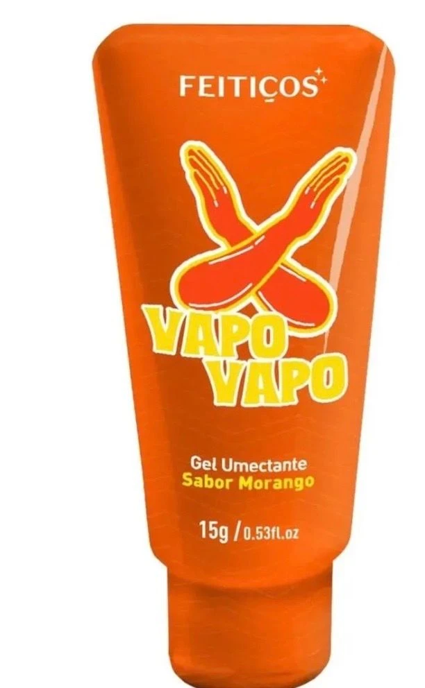 Gel Lubrificante Beijável Vapo Vapo 15g Feitiços - 1