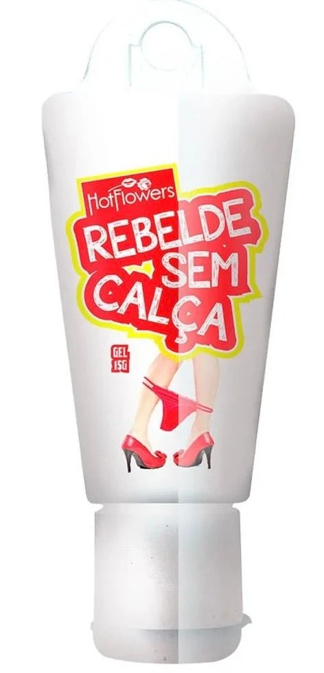 Anestésico Anal Rebelde Sem Calça 15g Hot Flowers - 1