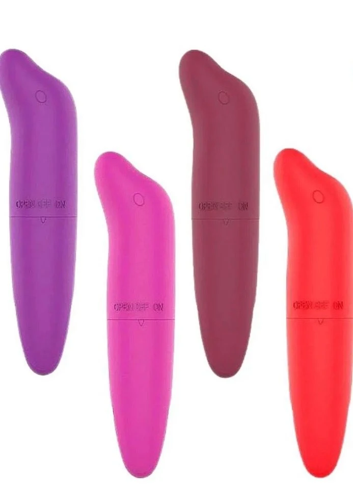 Vibrador Ponto G Golfinho Liso Mega Import - 1