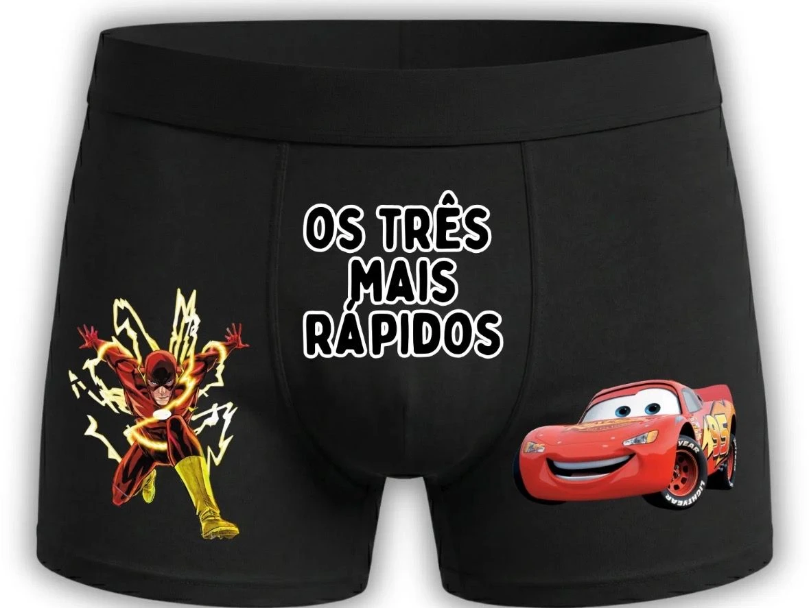 Cueca boxer personalizada com sua foto  - 3