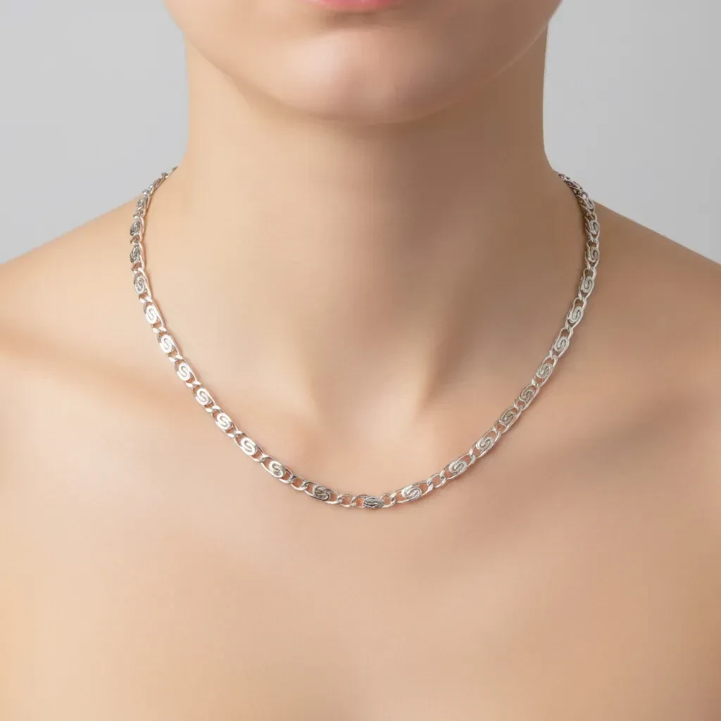 Colar em Aço Inox CÓD: 7643 - 1