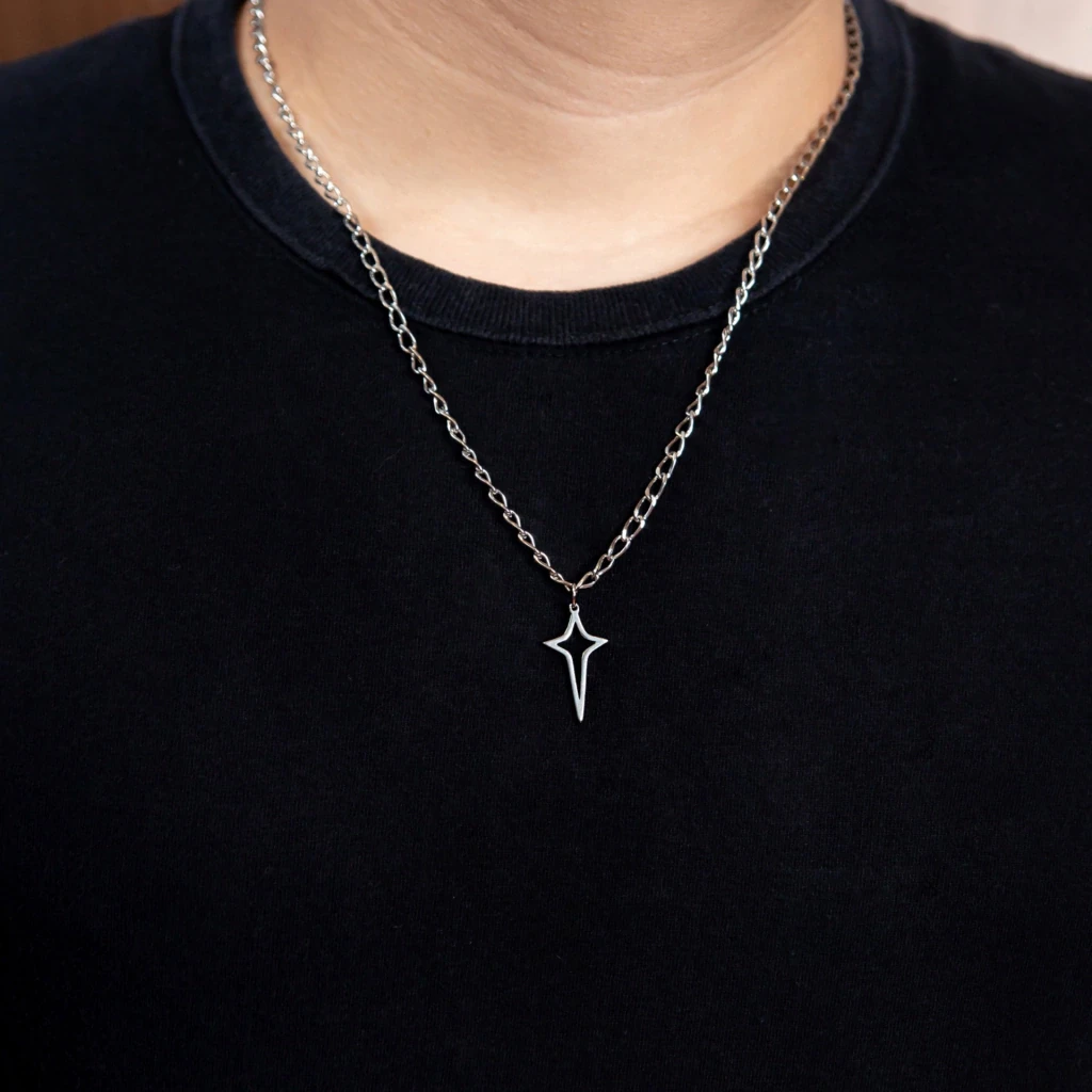 Corrente Masculina em Aço Inox CÓD: CRM03 - 1