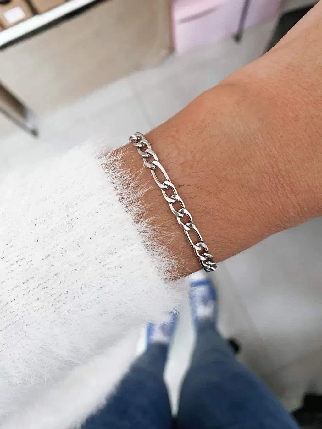 Pulseira em Aço Inox CÓD: HA171P - 1