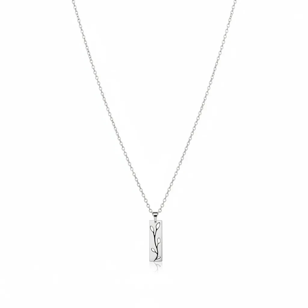 Gargantilha Longa em Aço Inox CÓD: GLL90 - 1