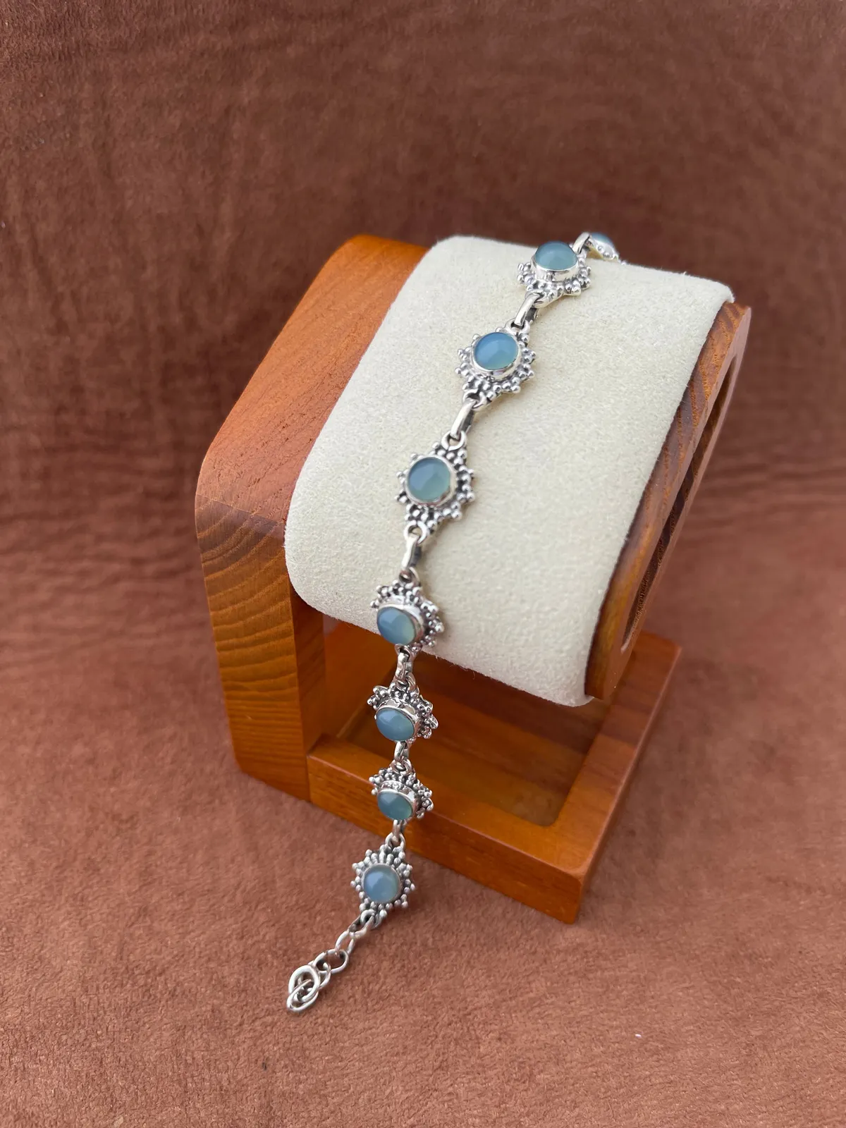 Pulseira calcedônia  - 1