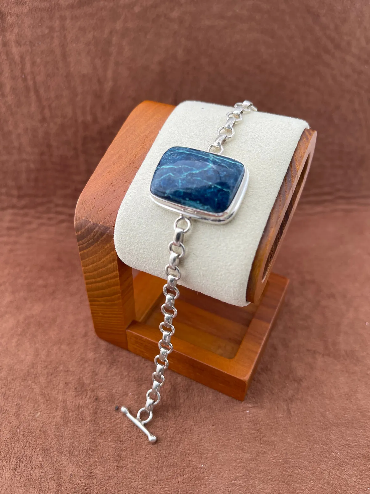 Pulseira crisocola  - 1