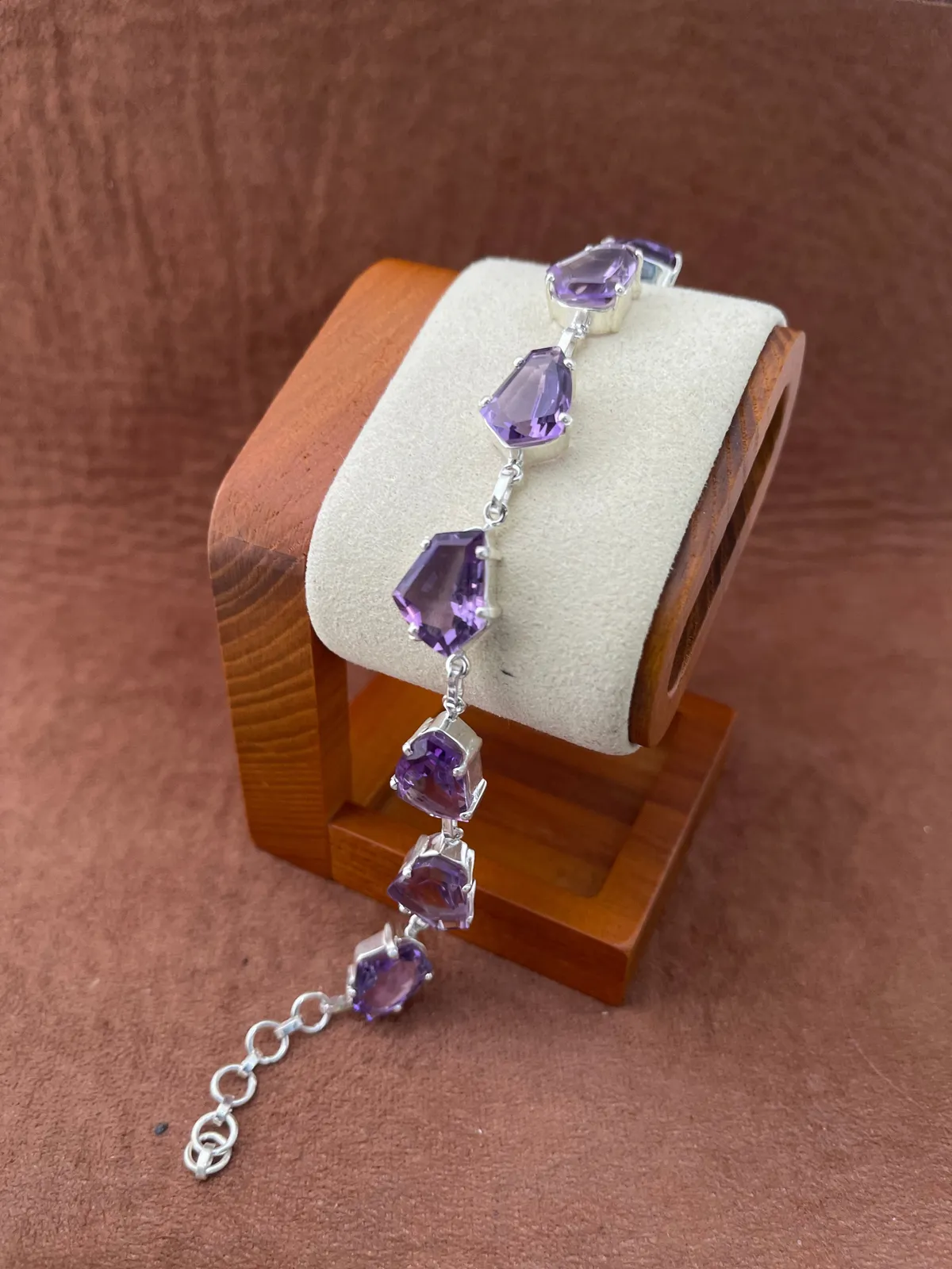 Pulseira ametista  - 1