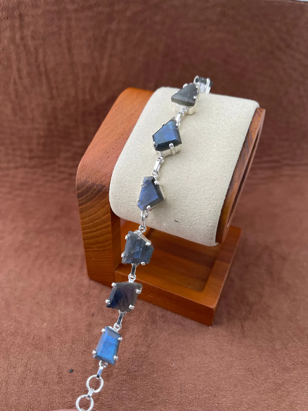 Pulseira Labradorita  - 1