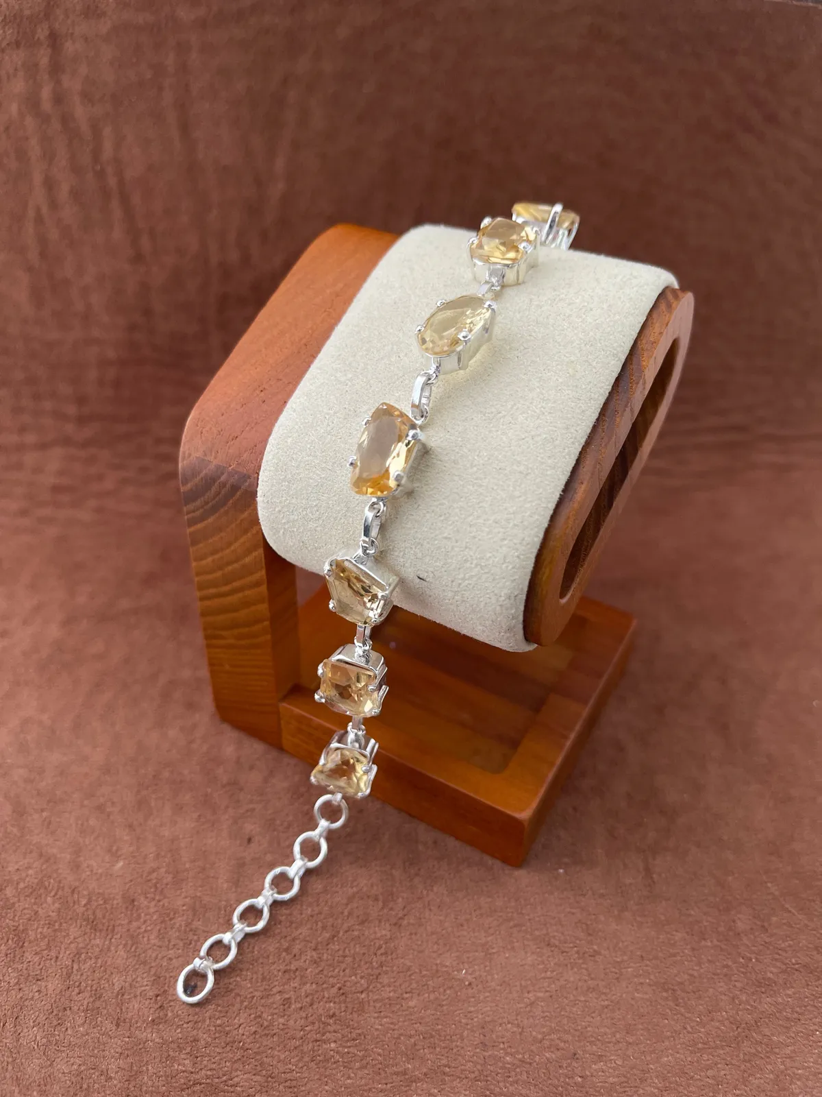 Pulseira citrino  - 1