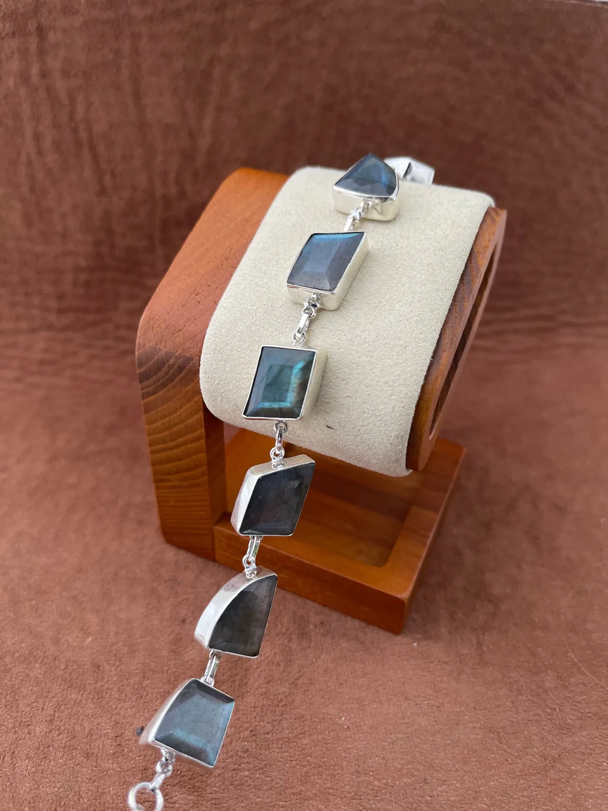 Pulseira Labradorita  - 1