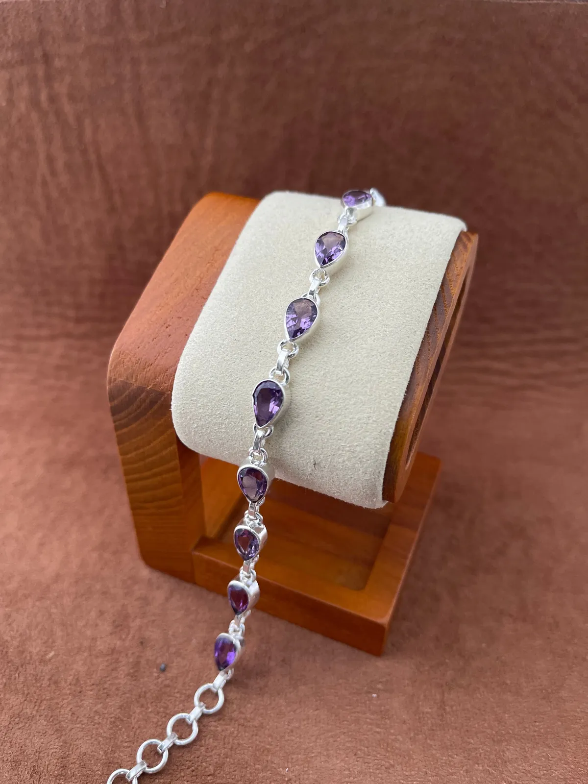Pulseira ametista  - 1