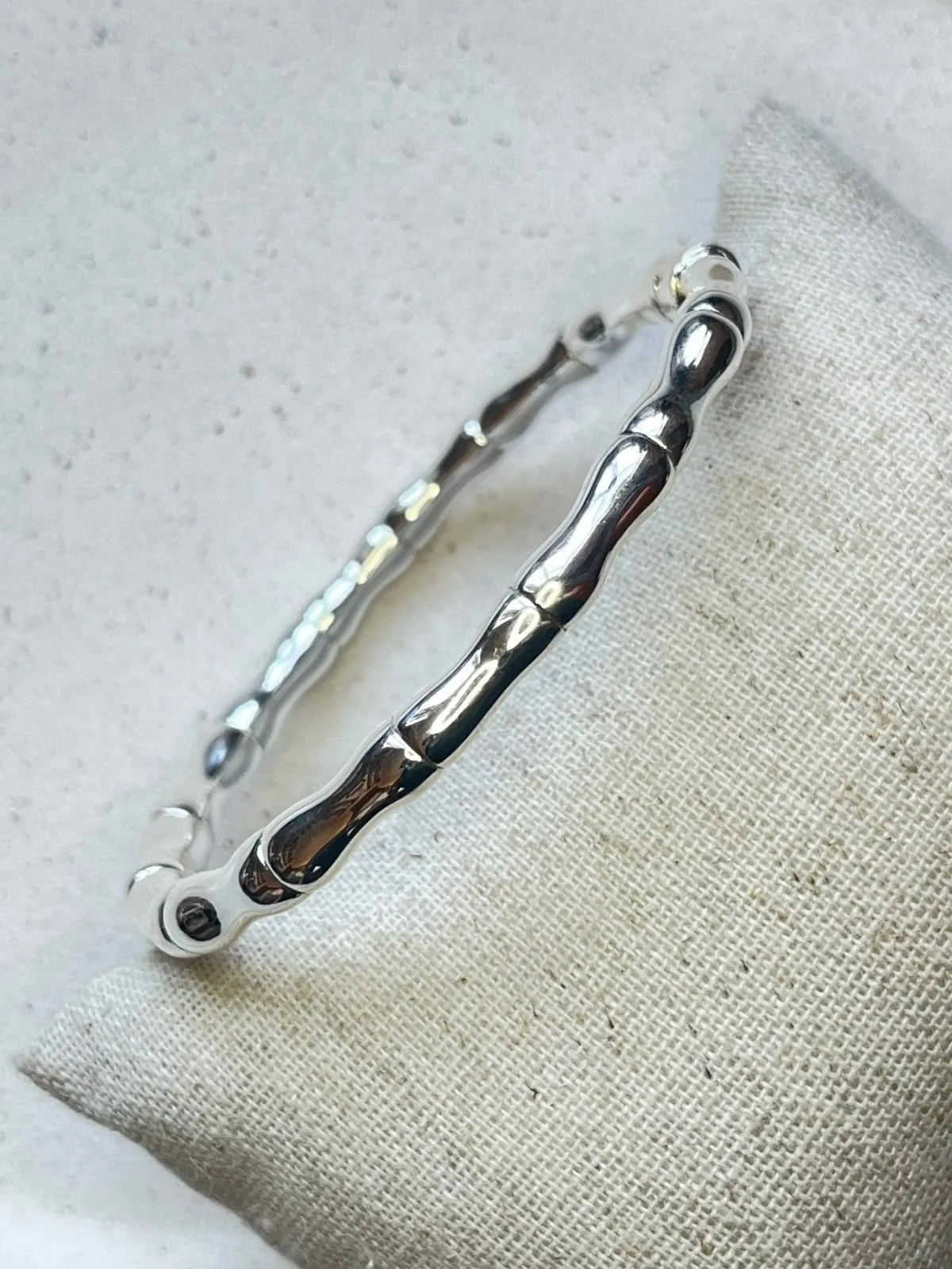 Bracelete bambu eletroformação  - 1