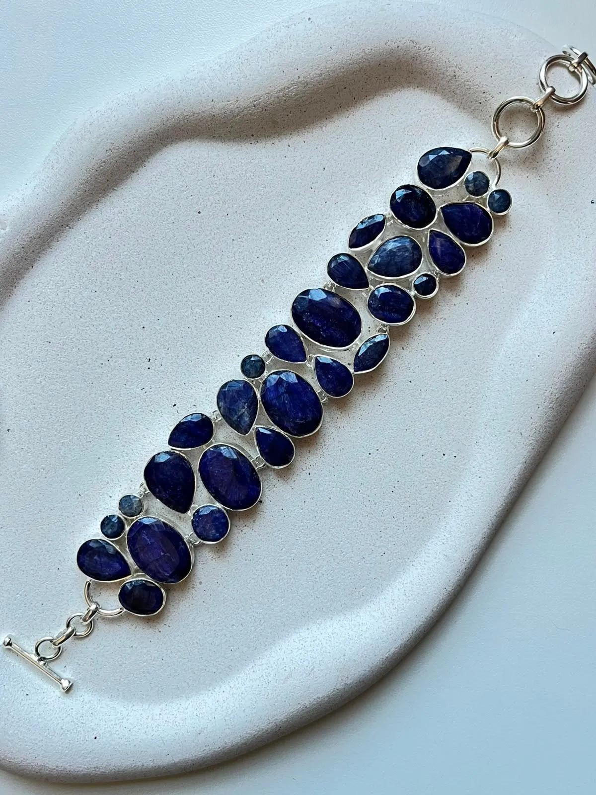 Pulseira máxi safira GG - 1