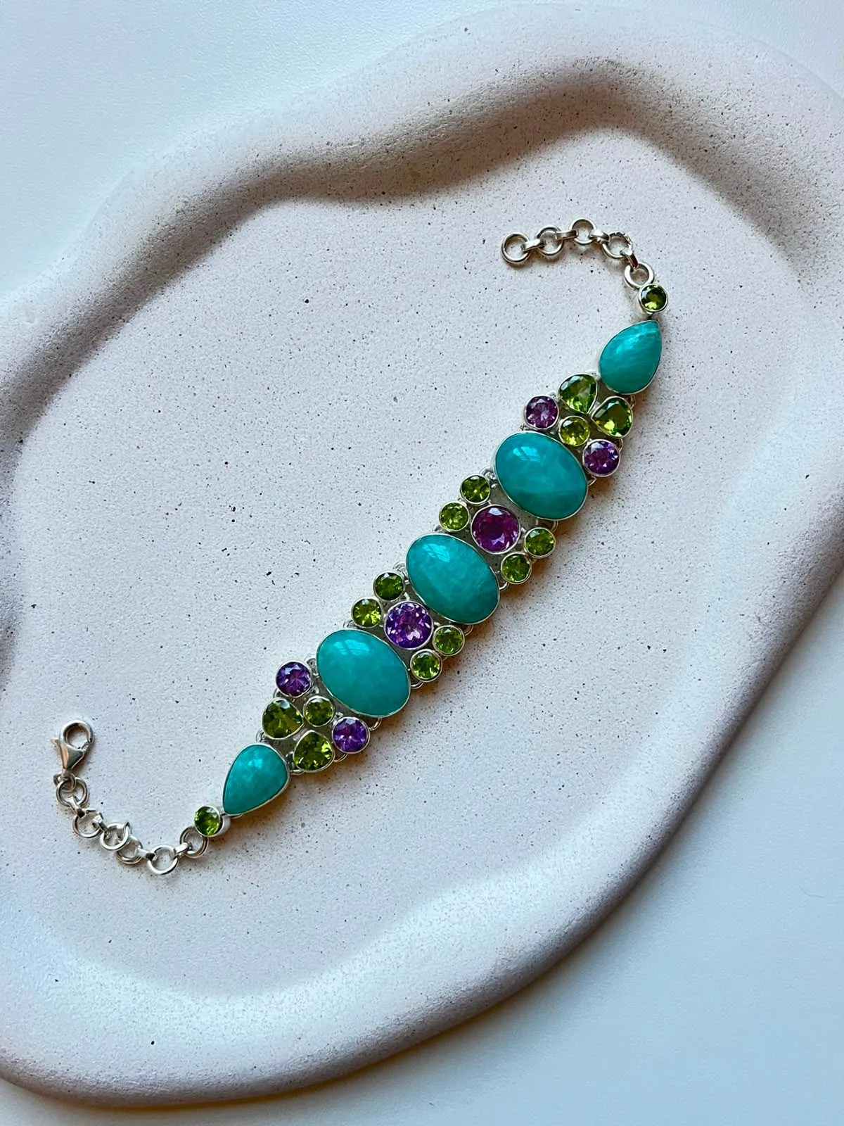 Pulseira amazonita  - 1