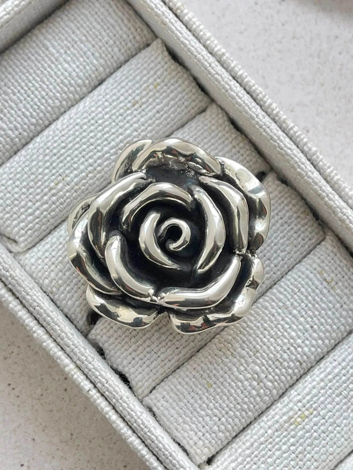Anel rosa maxi Eletroformação  - 1