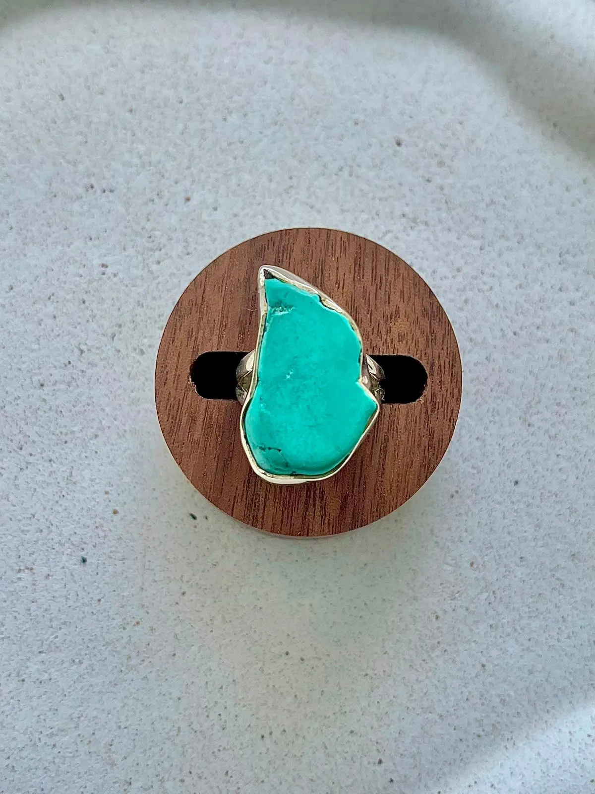 Anel turquesa  - 1