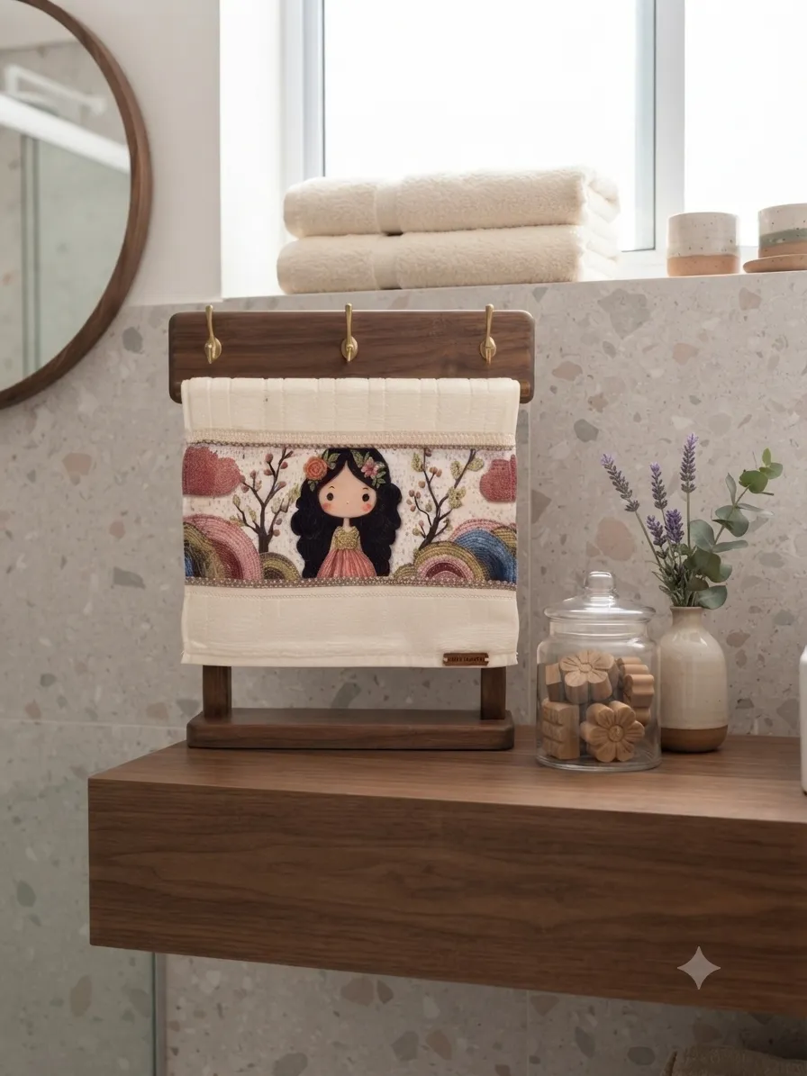 Toalha lavabo bonecas Dohler  - 3