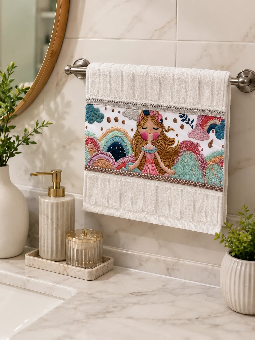 Toalha Lavabo boneca Dohler  - 3