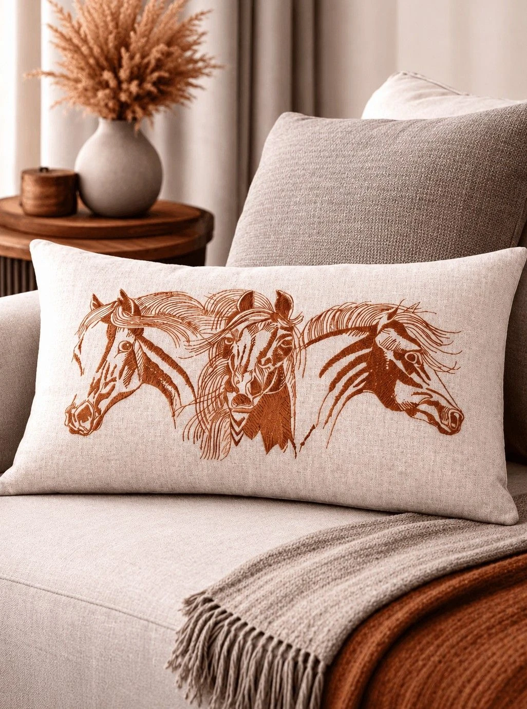 Almofada Horse Bordada - 1