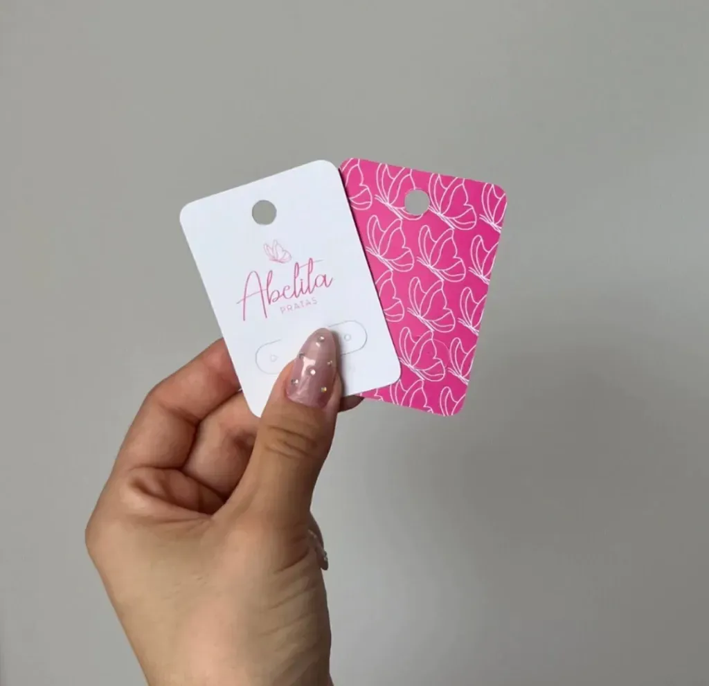 Cartela 1 par de brinco | 5 x 7 cm - 1