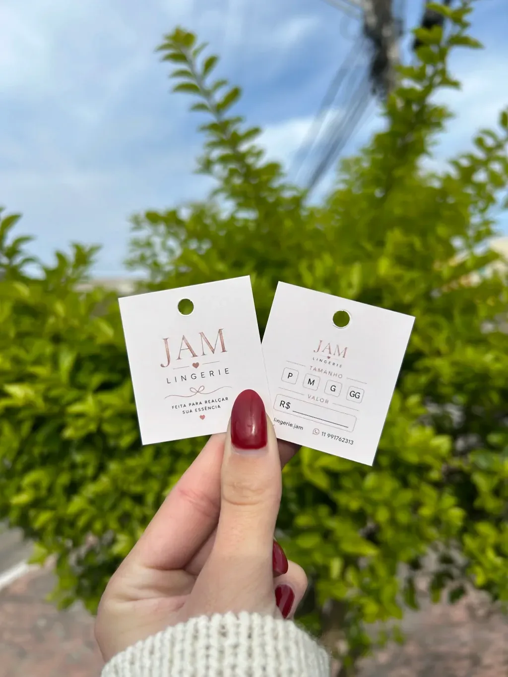 Mini tag | Comum