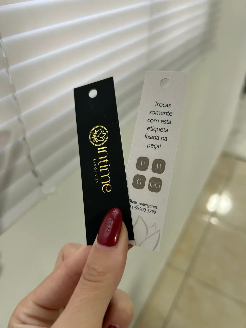 Tag Palito | Hot Stamping  - 1