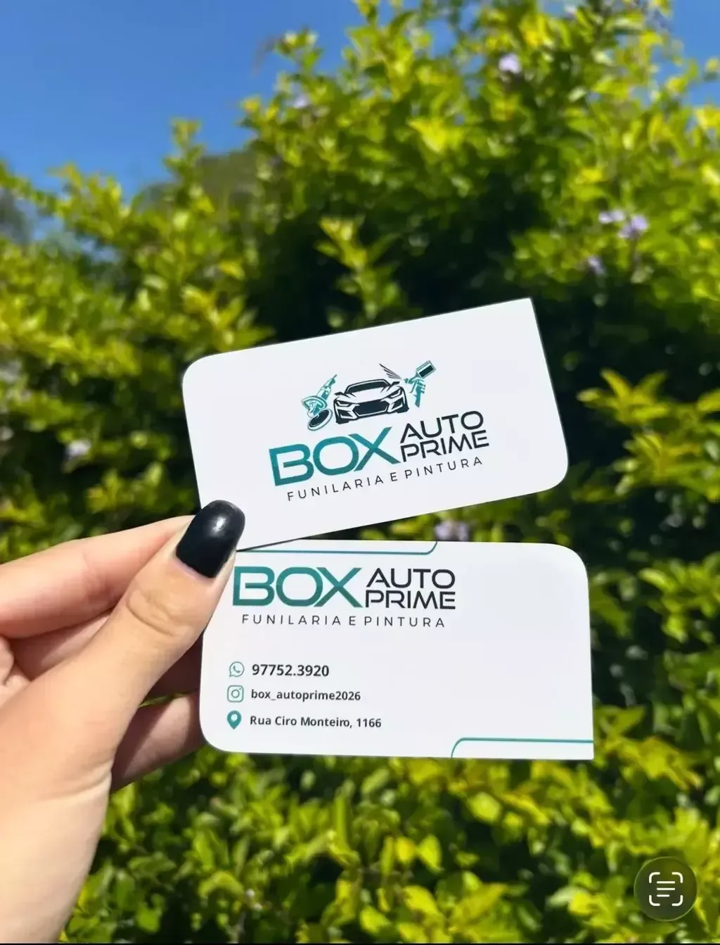 Cartão | Verniz Localizado + Bordas Personalizadas - 2
