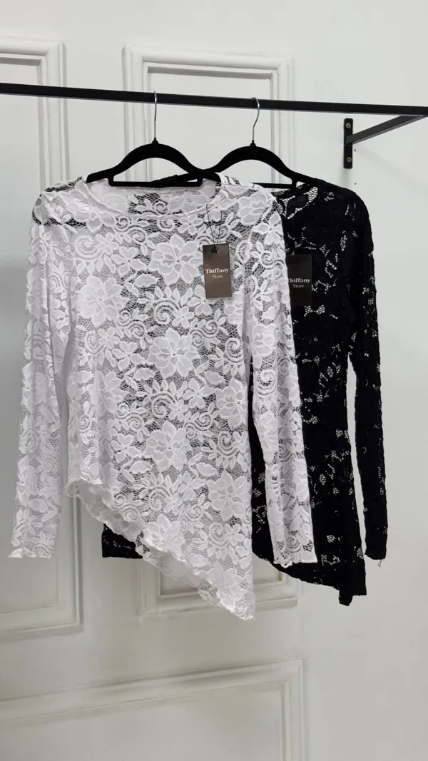 BLUSA ASSIMETRICA RENDA LIZ - imagem 2