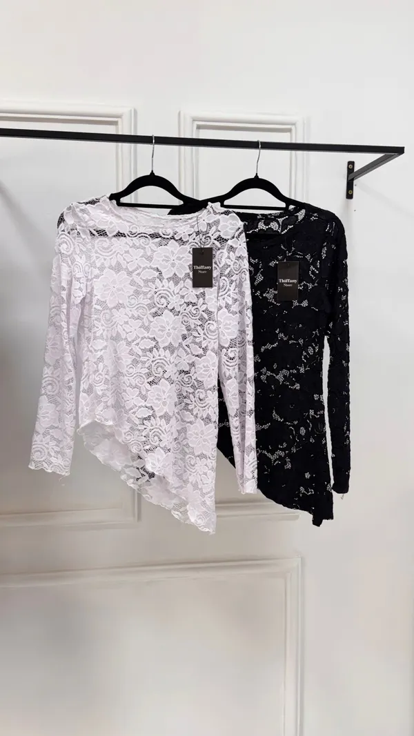 BLUSA ASSIMETRICA RENDA LIZ - imagem 3