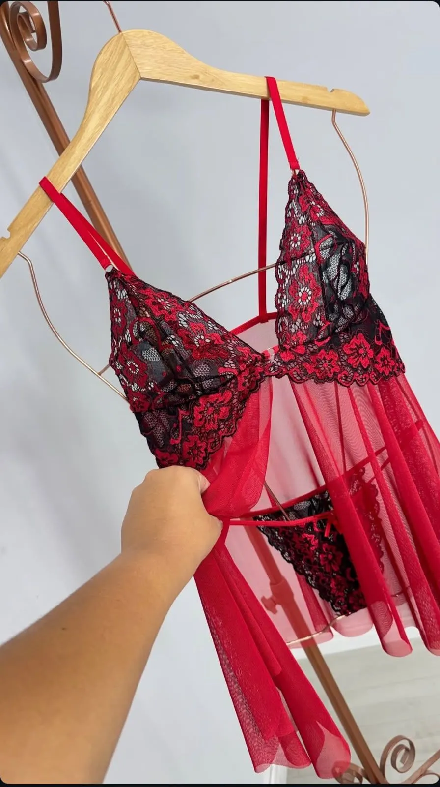 Camisola Sexy Bicolor - 1