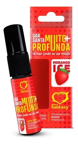 GARGANTA MORANGO ICE MUITO+ PROFUNDA! 15ml - 1