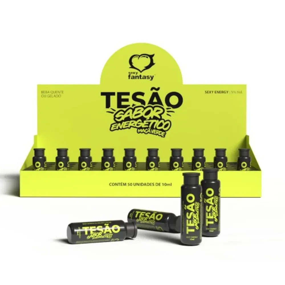 TESÃO SABOR ENERGÉTICO MAÇA VERDE 10ml - 1