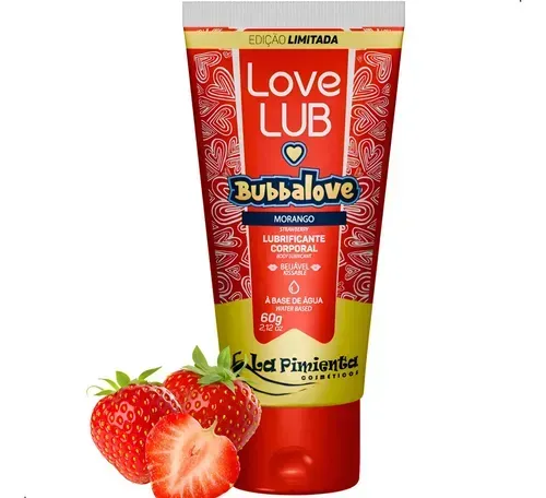 LAPILOVE GEL MORANGO 60g