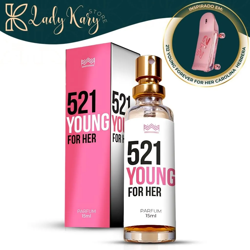 521 Young - Amakha Paris (Inspiração: 212 Young Forever for Her) - 1