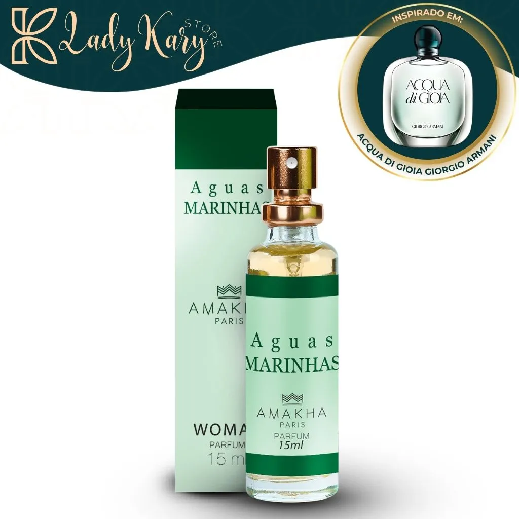Águas Marinhas - Amakha Paris (Inspiração: Acqua di Gioia - Giorgio Armani) - 1
