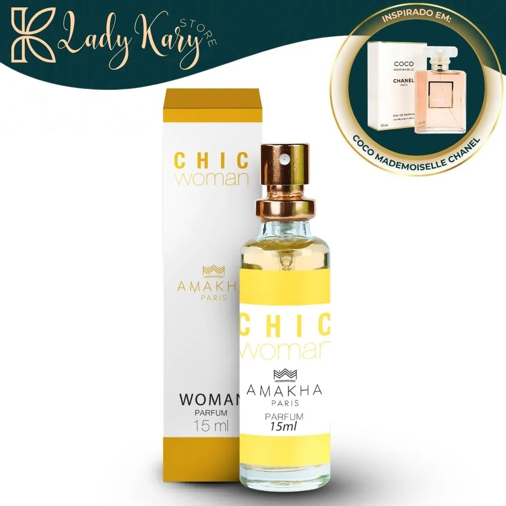 Chic Woman - Amakha Paris (Inspiração: Coco Mademoiselle - Chanel) - 1