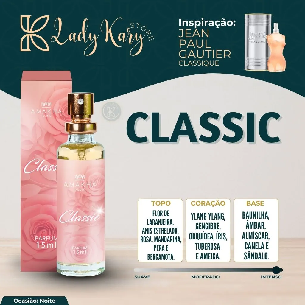 Classic - Amakha Paris (Inspiração: Classique - Jean Paul Gaultier) - 2