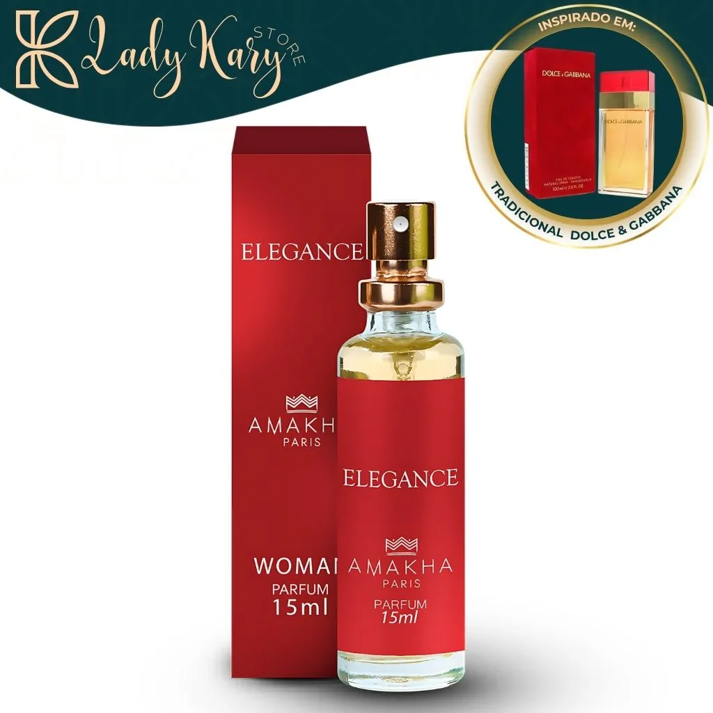 Elegance - Amakha Paris (Inspiração: Dolce & Gabbana Tradicional / Red) - 1
