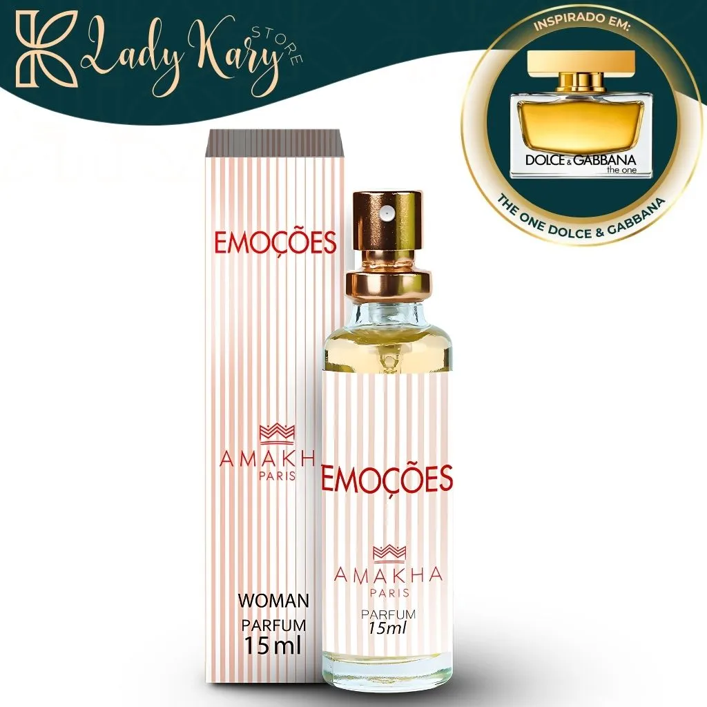 Emoções - Amakha Paris (Inspiração: The One - Dolce & Gabbana) - 1