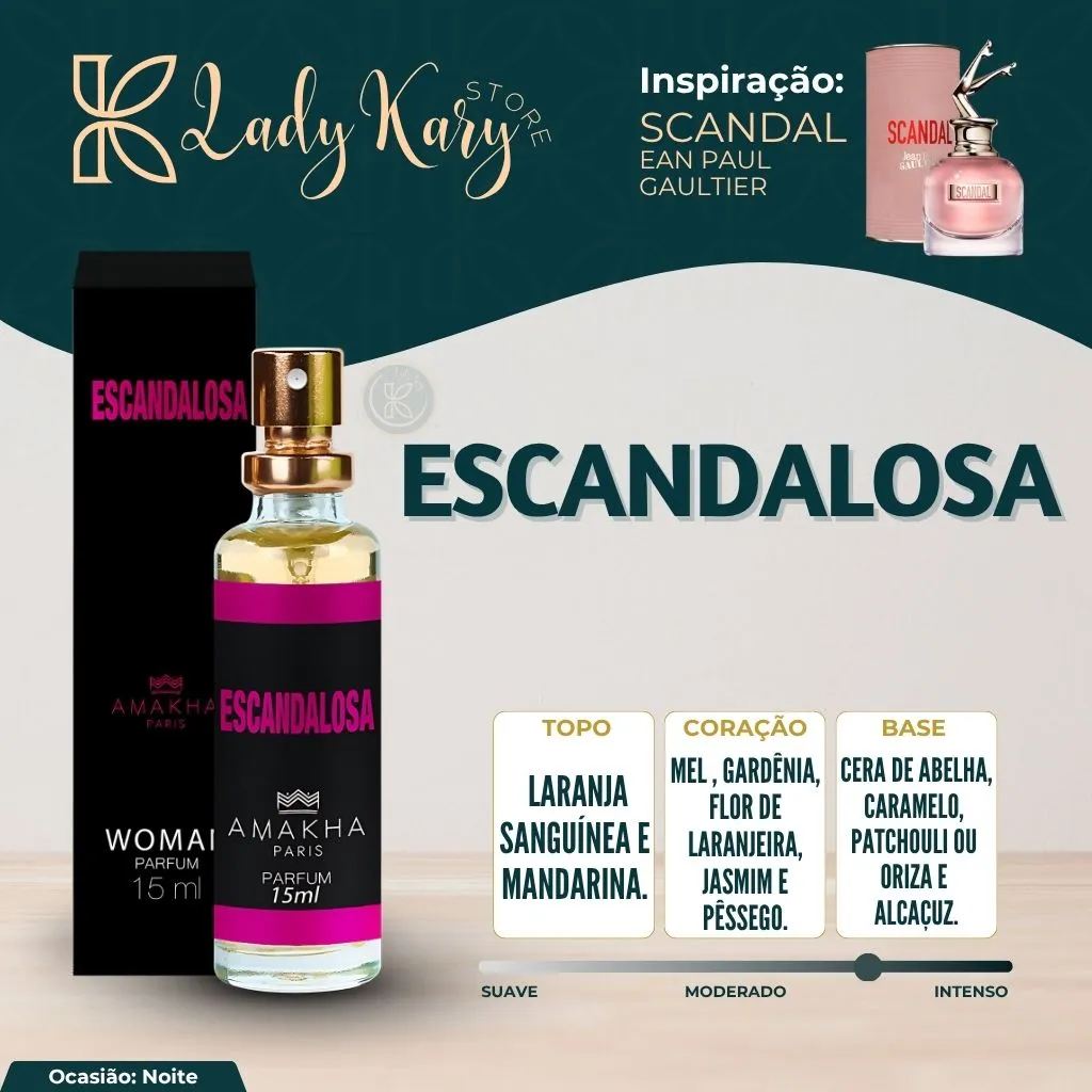 Escandalosa - Amakha Paris (Inspiração: Scandal - Jean Paul Gaultier) - 2