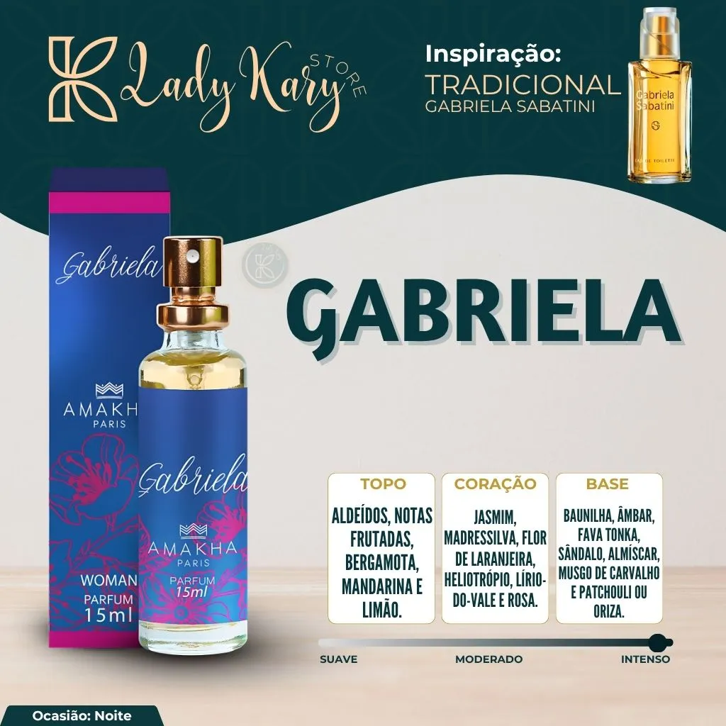 Gabriela - Amakha Paris (Inspiração: Gabriela Sabatini Tradicional) - 2