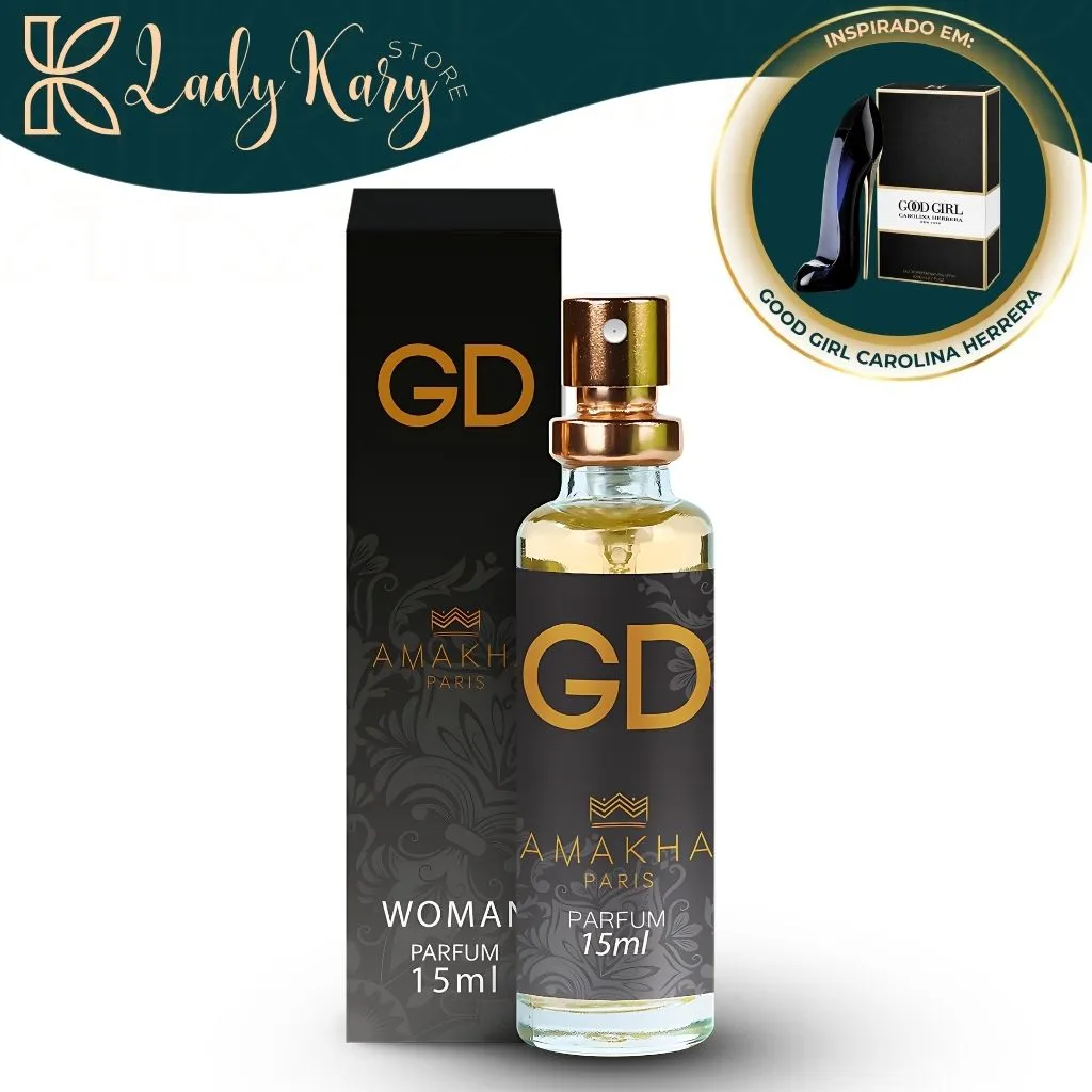 GD - Amakha Paris (Inspiração: Good Girl Tradicional - Carolina Herrera) - 1