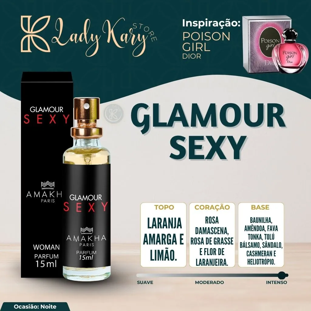 Glamour Sexy - Amakha Paris (Inspiração: Poison Girl - Dior) - 2
