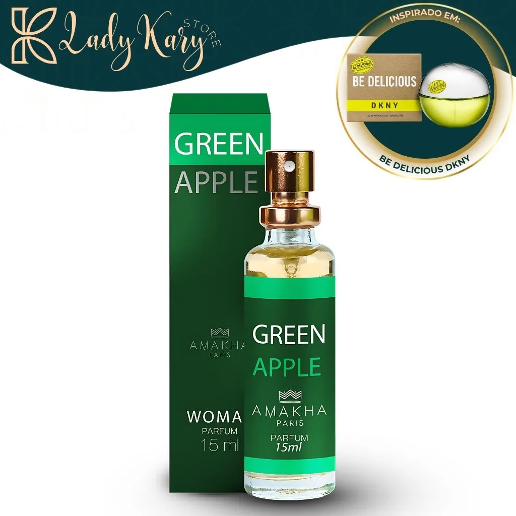Green Apple - Amakha Paris (Inspiração: Be Delicious - DKNY) - 1