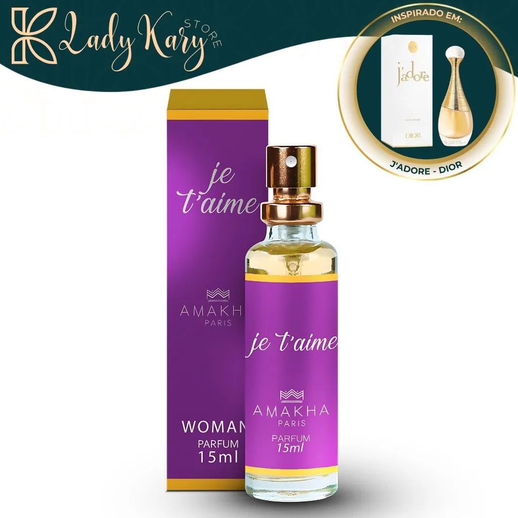 Je t'aime - Amakha Paris (Inspiração: J'Adore - Dior) - 1