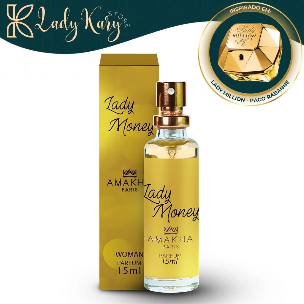 Lady Money – Amakha Paris (Inspiração: Lady Million – Paco Rabanne) - 1