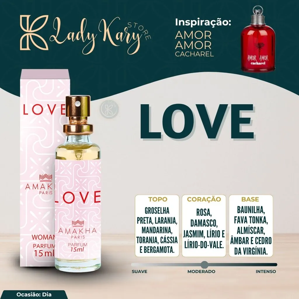 Love – Amakha Paris (Inspiração: Amor Amor – Cacharel) - 2